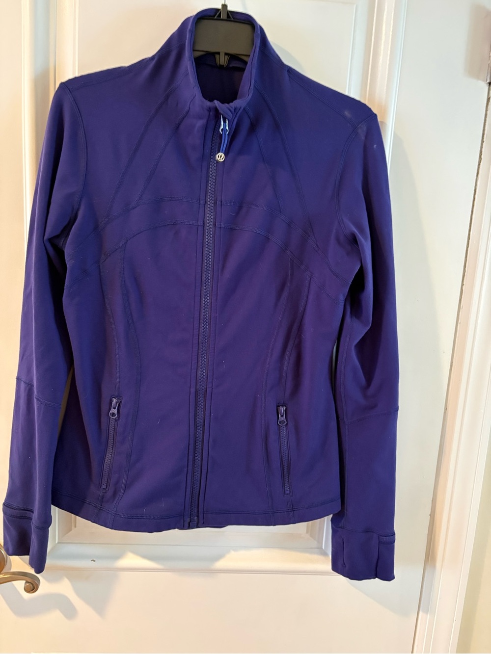 lululemon athletica Deep Purple/indigo Full-Zip Define Jacket- size 10